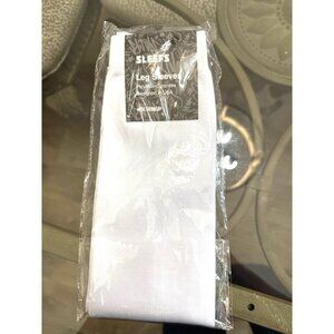 SLEEFS White Leg Sleeves Polyester/Spandex Compression 1 pair